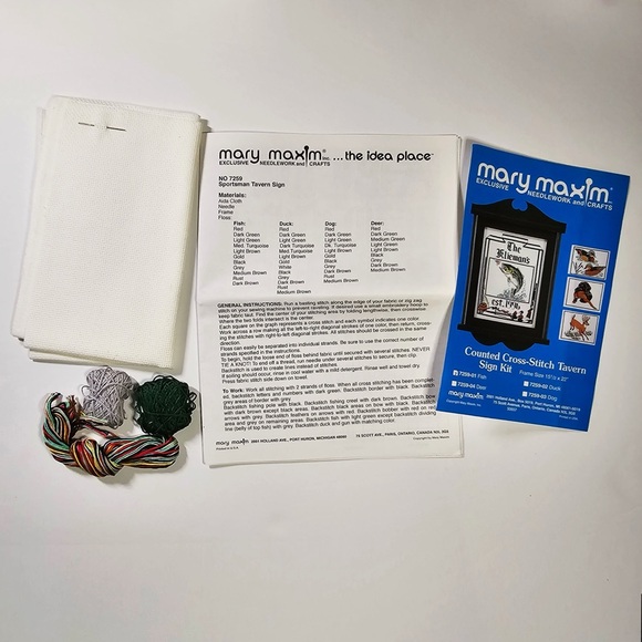 Cross-Stitch Sign Crafting Kit - Picture 3 of 8